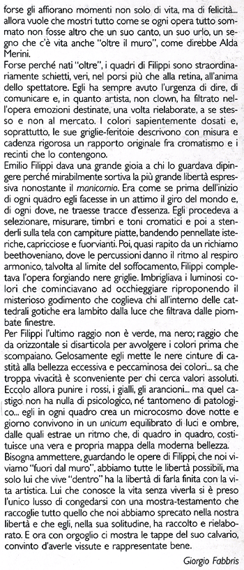 testo tratto dall'opuscolo